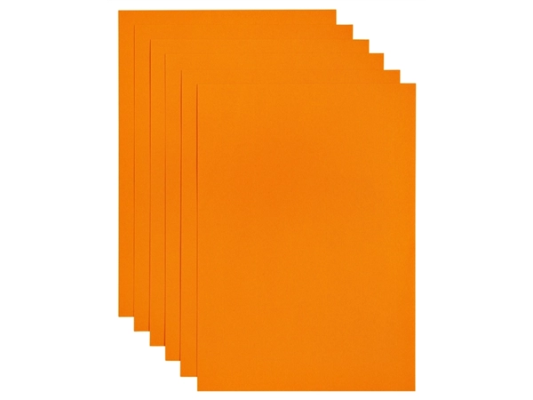 Een Kopieerpapier Papicolor A4 200gr 6 vel oranje koop je bij Hoekmankantoorartikelen.nl