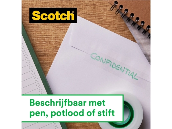 Een Plakband Scotch Magic 810 19mmx33m onzichtbaar mat 20+4 gratis koop je bij Continu Kantoor