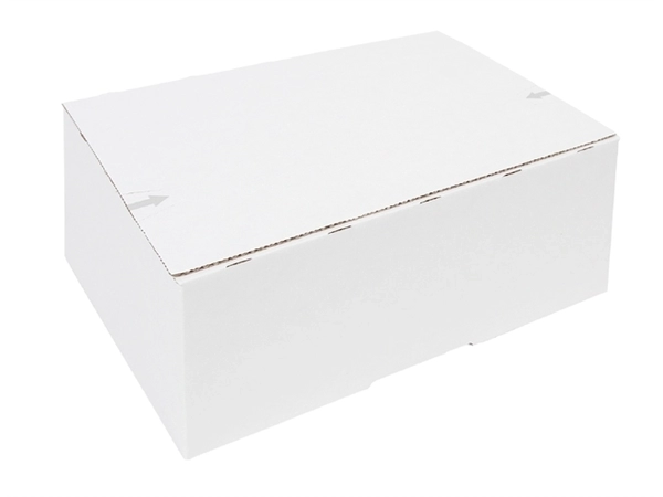 Een Postpakketbox IEZZY 4 305x215x110mm wit koop je bij Hoekmankantoorartikelen.nl