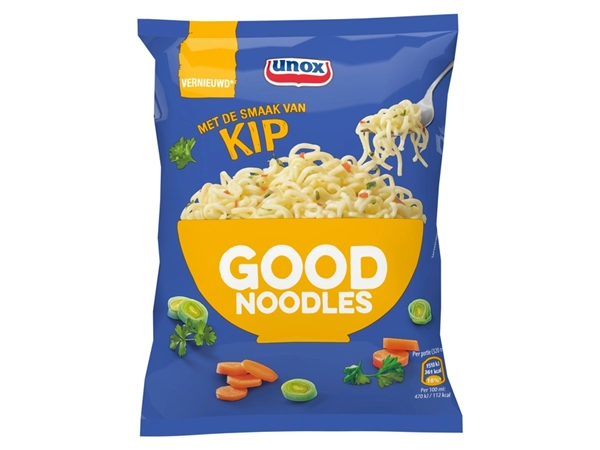 Een Good Noodles Unox kip koop je bij VHK Kantoorartikelen