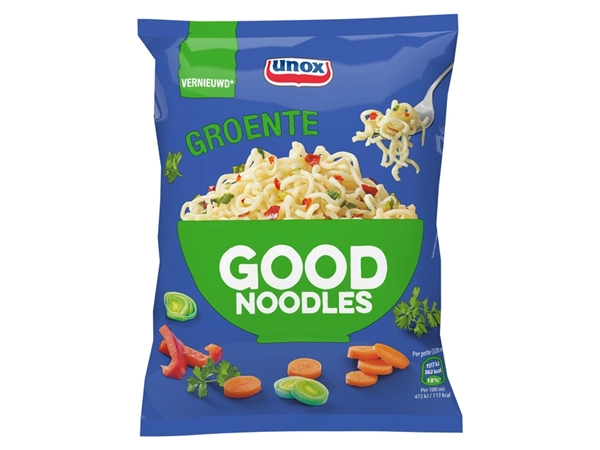 Een Good Noodles Unox groenten koop je bij VHK Kantoorartikelen