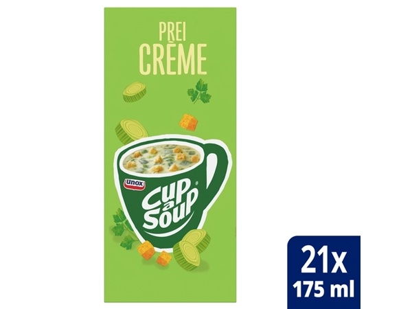 Een Cup-a-Soup Unox prei-crème 21x175ml koop je bij Hoekmankantoorartikelen.nl