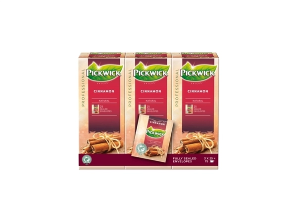 Een Thee Pickwick cinnamon 25x1.5gr koop je bij VHK Kantoorartikelen