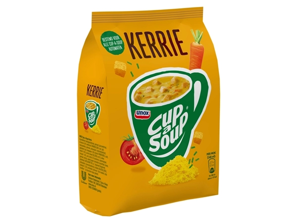 Een Cup-a-Soup Unox machinezak kerrie 140ml koop je bij Continu Kantoor