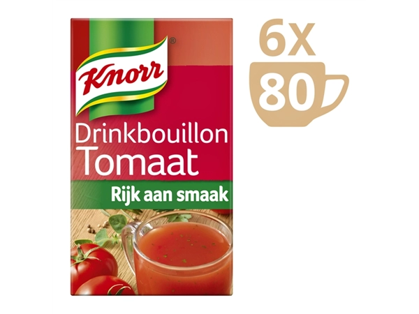 Een Drinkbouillon Knorr tomaat 80 stuks koop je bij Continu Kantoor