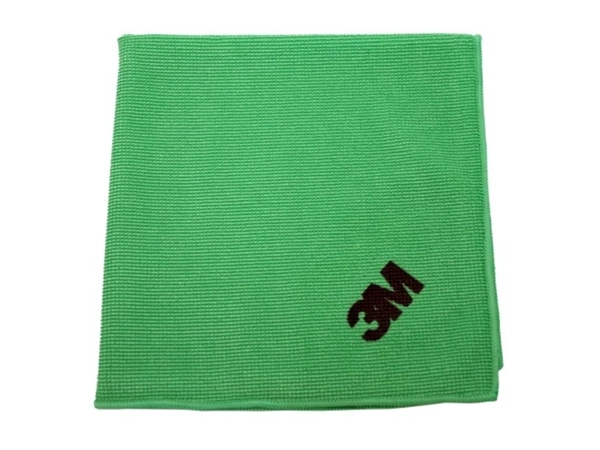 Een Microvezeldoek Scotch-Brite Essential 360x360mm groen 10 stuks koop je bij Hoekmankantoorartikelen.nl