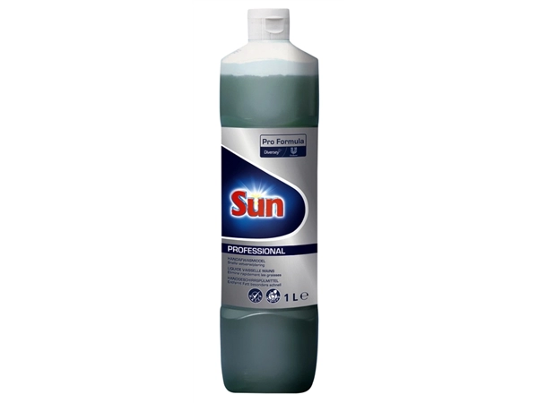 Een Afwasmiddel Sun Professional 1 liter koop je bij VHK Kantoorartikelen