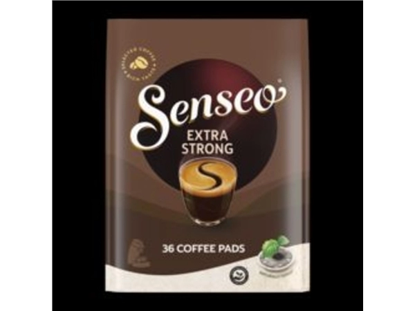 Een Koffiepads Douwe Egberts Senseo extra strong 36 stuks koop je bij VHK Kantoorartikelen