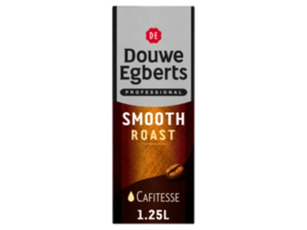 Een Koffie Douwe Egberts Cafitesse smooth roast 125cl koop je bij VHK Kantoorartikelen