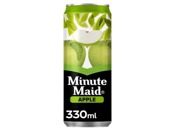 Een Frisdrank Minute Maid appelsap blik 330ml koop je bij VHK Kantoorartikelen