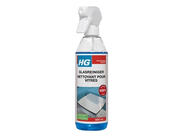 Een Glasreiniger HG en spiegels spray 500ml koop je bij VHK Kantoorartikelen