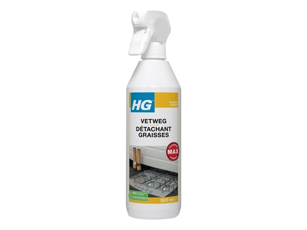 Een Keukenreiniger HG Vetweg spray 500ml koop je bij VHK Kantoorartikelen