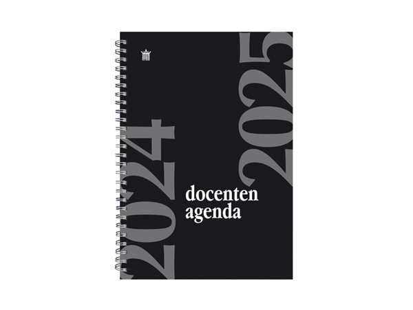 Een Schoolagenda 2024-2025 Ryam docenten 7dagen/2pagina's spiraal zwart koop je bij VHK Kantoorartikelen