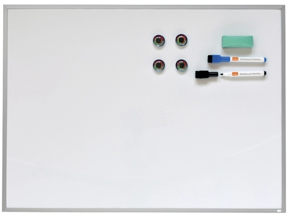 Een Whiteboard Nobo 58.5x43cm aluminium magnetisch koop je bij Hoekmankantoorartikelen.nl