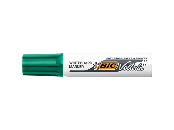 Een Viltstift Bic Velleda 1781 whiteboard schuin large groen koop je bij Continu Kantoor