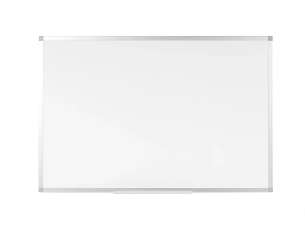 Een Whiteboard Quantore 90x120cm magnetisch gelakt staal koop je bij Continu Kantoor