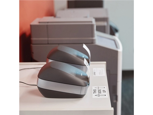 Een Labelprinter Dymo LabelWriter Wireless desktop zwart koop je bij Continu Kantoor