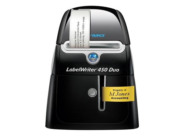 Een Labelprinter Dymo LabelWriter 450 Duo desktop zwart koop je bij Continu Kantoor