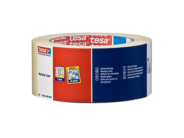 Een Afplaktape tesa® Professional 4323 50mmx50m lichtcrème koop je bij Hoekmankantoorartikelen.nl