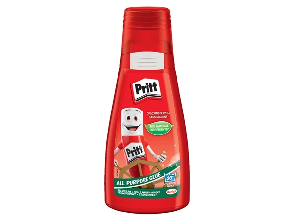 Een Alleslijm Pritt flacon 100gram transparant koop je bij Hoekmankantoorartikelen.nl