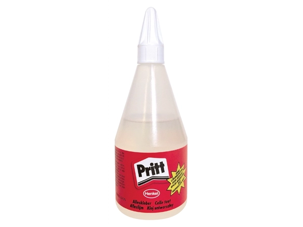 Een Alleslijm Pritt flacon 200gr transparant koop je bij Hoekmankantoorartikelen.nl