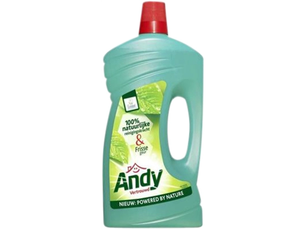 Een Allesreiniger Andy vertrouwd 1 liter koop je bij VHK Kantoorartikelen