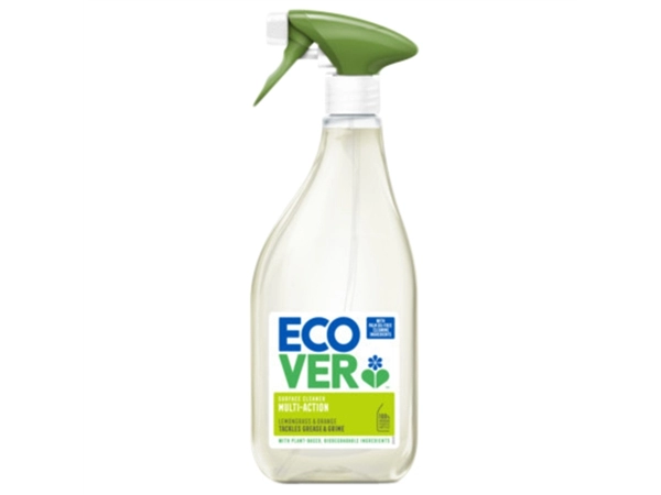 Een Allesreiniger Ecover spray 500ml koop je bij VHK Kantoorartikelen