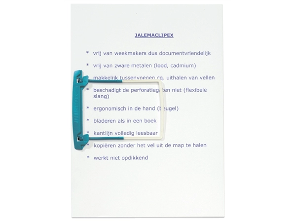 Een Bundelmechaniek Djois JalemaClipex blauw 10 stuks koop je bij Hoekmankantoorartikelen.nl