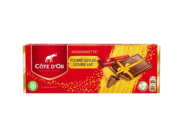 Een Chocolade Cote d'Or mignonnette melk 21x10 gram koop je bij Hoekmankantoorartikelen.nl