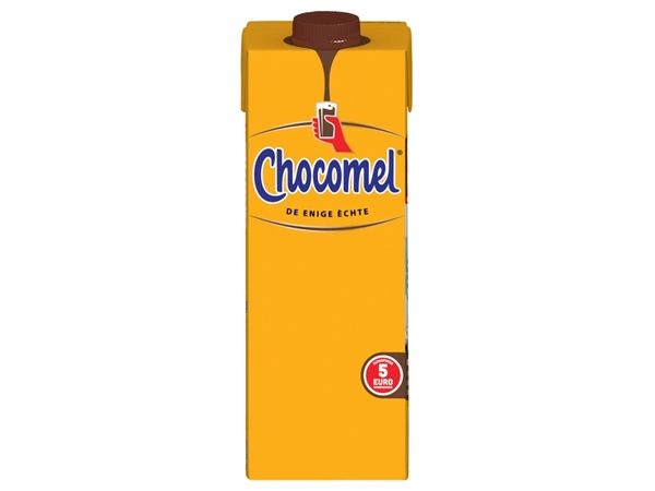 Een Chocolademelk Chocomel vol 1 liter koop je bij VHK Kantoorartikelen