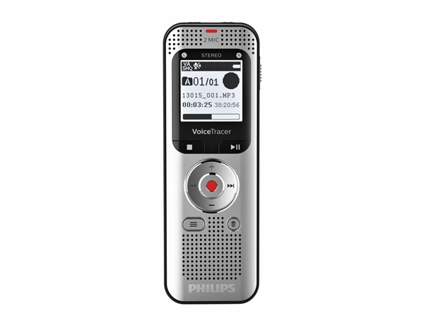 Een Digital voice recorder Philips DVT 2050 voor notities koop je bij VHK Kantoorartikelen