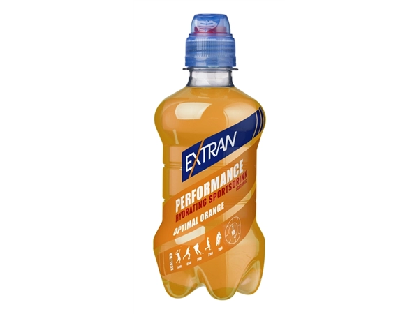 Een Energy Drank Extran Performance Orange fles 275ml koop je bij VHK Kantoorartikelen