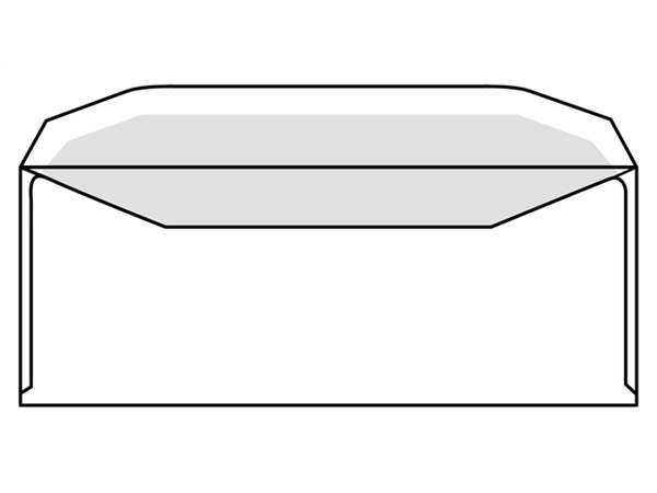 Een Envelop IEZZY C5/6 114x229mm venster rechts gegomd wit 500 stuks koop je bij Hoekmankantoorartikelen.nl