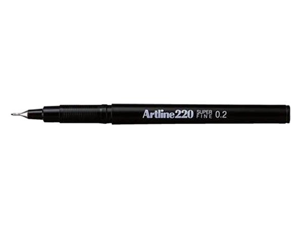 Een Fineliner Artline 220 rond super fijn blauw koop je bij Hoekmankantoorartikelen.nl