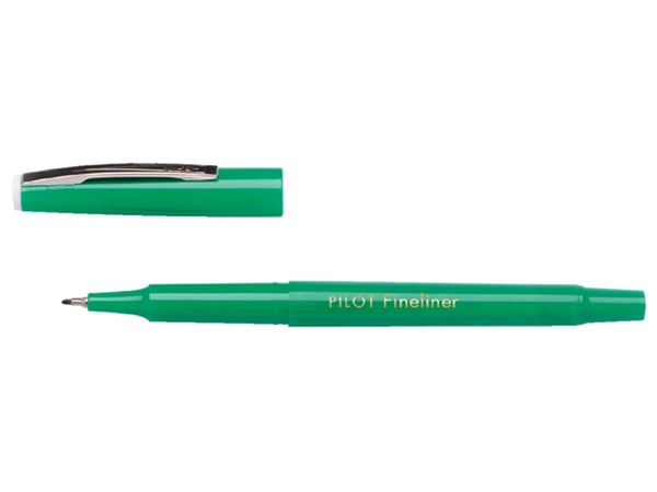 Een Fineliner PILOT fijn groen koop je bij VHK Kantoorartikelen