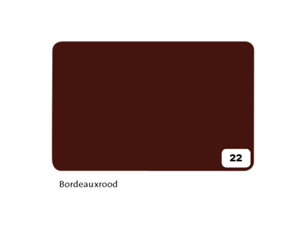 Een Fotokarton Folia 2-zijdig 50x70cm 300gr nr22 bordeaux rood koop je bij VHK Kantoorartikelen