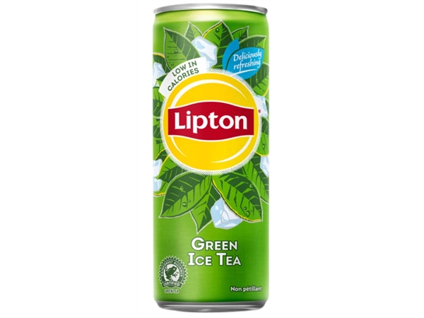 Een Frisdrank Lipton Ice Tea green blik 330ml koop je bij Sysdicom BV