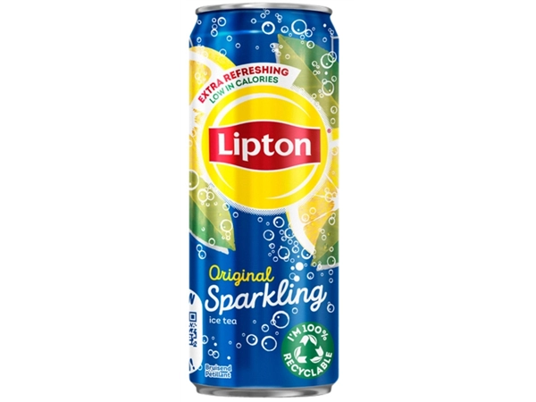 Een Frisdrank Lipton Ice Tea sparkling blik 330ml koop je bij Sysdicom BV