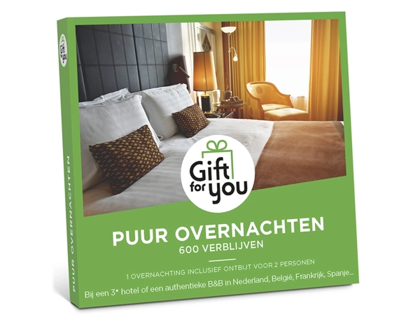 Een GiftForYou Puur overnachten koop je bij Intertoys Koster