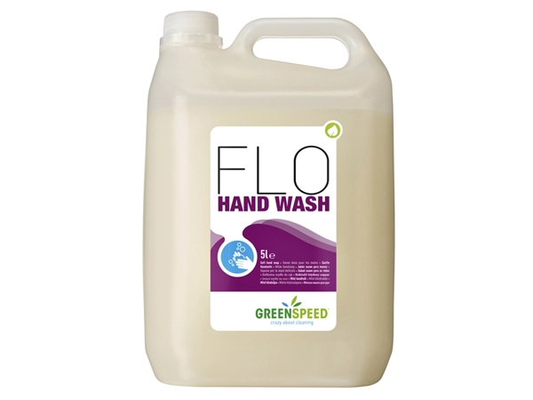 Een Handzeep Greenspeed Flo navulfles 5 liter koop je bij VHK Kantoorartikelen