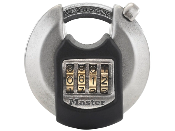 Een Hangslot MasterLock Excell combinatieslot staal 70mm koop je bij VHK Kantoorartikelen