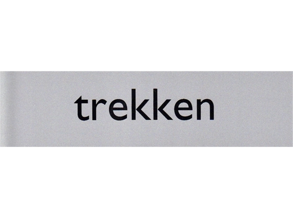 Een Infobord pictogram trekken 165x44mm koop je bij VHK Kantoorartikelen