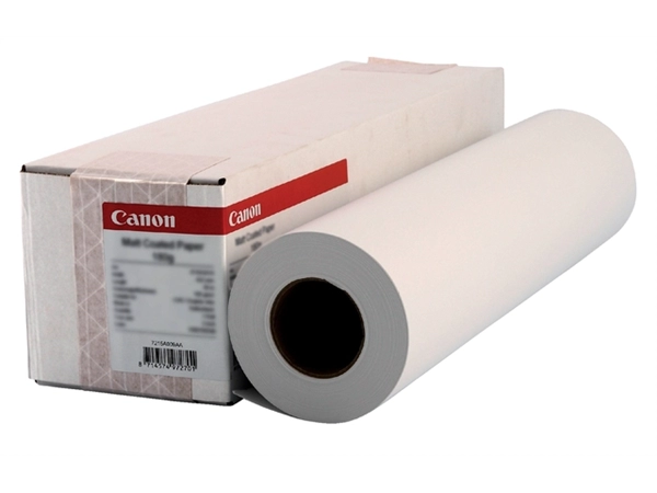 Een Inkjetpapier Canon 432mmx45m 90gr mat gecoat koop je bij Hoekmankantoorartikelen.nl