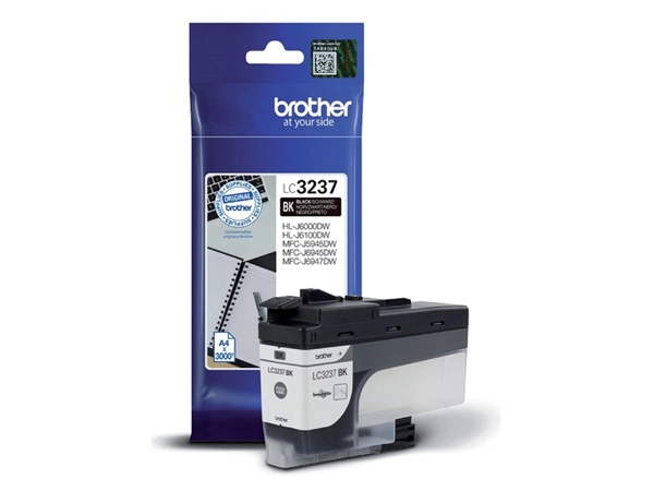 Een Inktcartridge Brother LC-3237BK zwart koop je bij VHK Kantoorartikelen