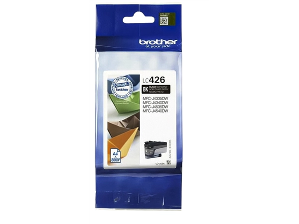 Een Inktcartridge Brother LC-426BK zwart koop je bij Hoekmankantoorartikelen.nl