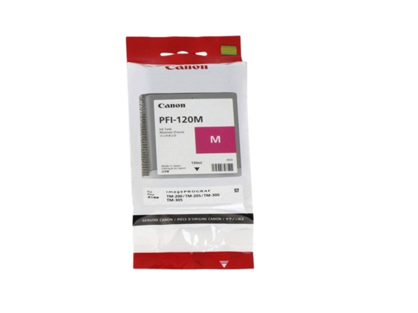 Een Inktcartridge Canon PFI-120 rood koop je bij VHK Kantoorartikelen