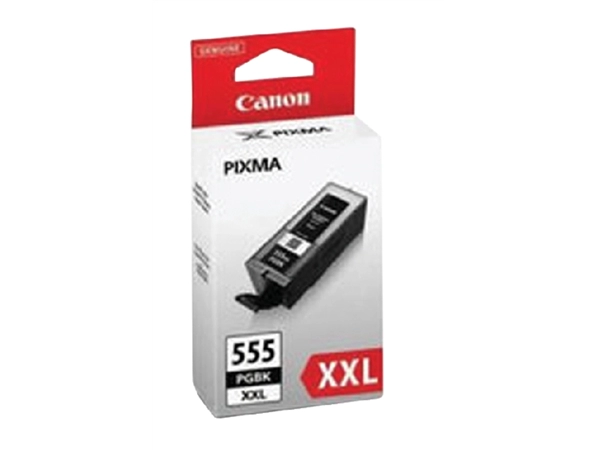 Een Inktcartridge Canon PGI-555XXL zwart koop je bij VHK Kantoorartikelen