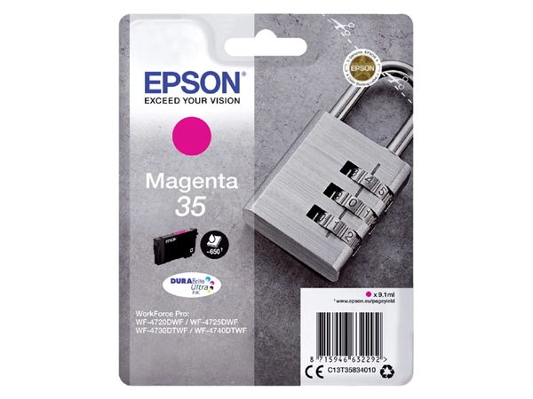 Een Inktcartridge Epson 35 T3583 rood koop je bij VHK Kantoorartikelen