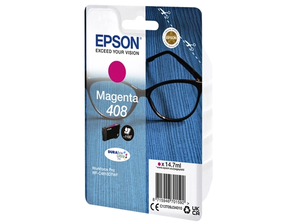 Een Inktcartridge Epson T09J340 408 rood koop je bij VHK Kantoorartikelen