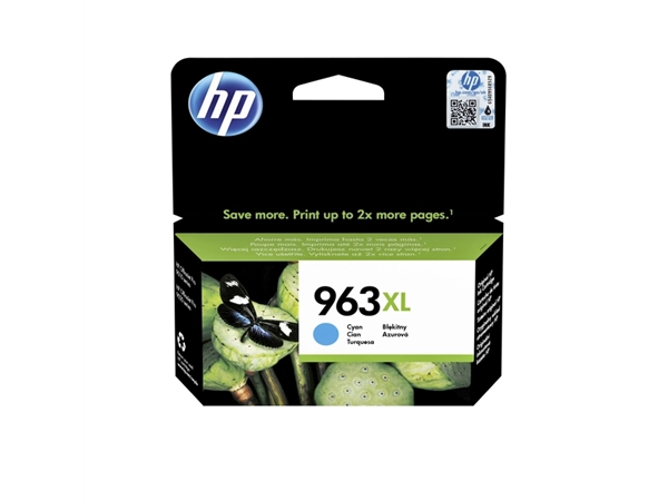 Een Inktcartridge HP 3JA27AE 963XL blauw koop je bij VHK Kantoorartikelen